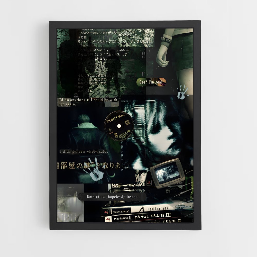 Poster Brume Nautique – affiche Silent hill (vue 2)